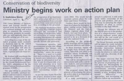 Ministry begins work on action plan