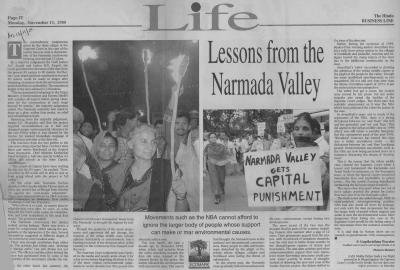 Lessons from the Narmada Valley