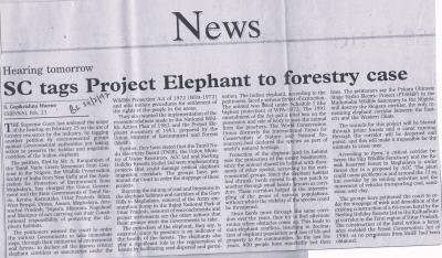 SC tags Project Elephant to forestry case