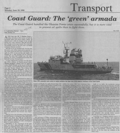 Coast Guard: The 'green' armada