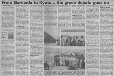 From Narmada to Kyoto... the green debate goes on