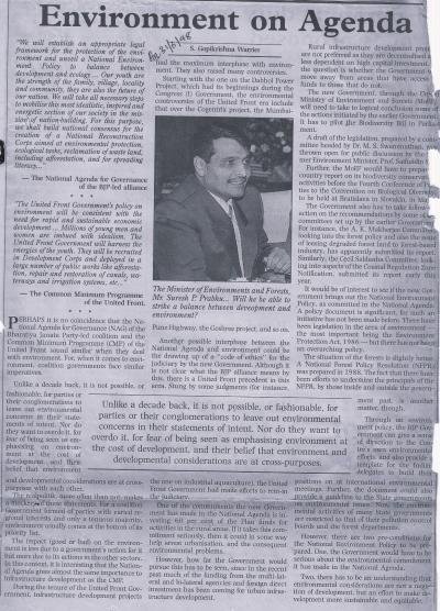 Environment on Agenda